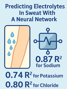 ai predicts body’s electrolyte balance through sweat analysis
