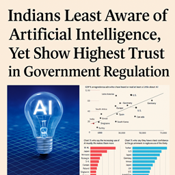 Indians Least Aware of Artificial Intelligence, Yet Show Highest Trust in Government Regulation: Global Survey